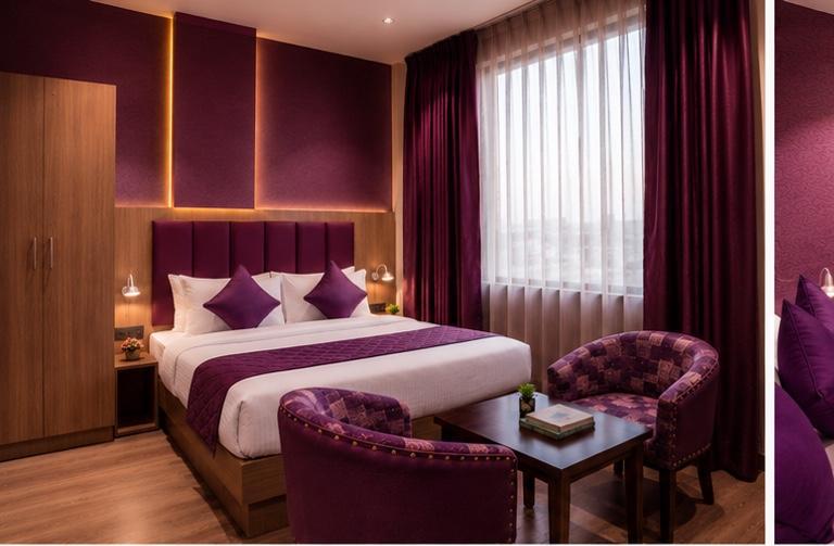 Purple Martin by AVSA Stayz — signature suite interior